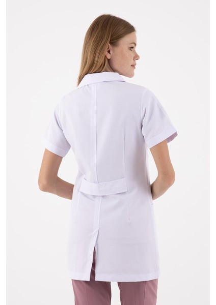 Beyaz Tunik Boy, Kısa Kol, Klasik Yaka, Doktor Önlüğü fırsatları