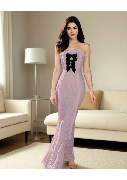Y2K Coquette Lila Fiyonklu Prenses Pinterest Elbise