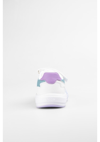 Pretty 220.P25Y.113 Anatomik Taban Kız Çocuk Işıklı Sneaker Ayakkabı Beyaz 29-33