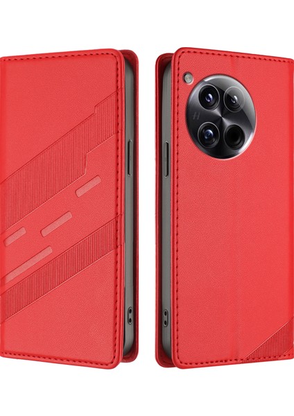 Oneplus 12 5g Cüzdan Standı Deri Kapak (Yurt Dışından)
