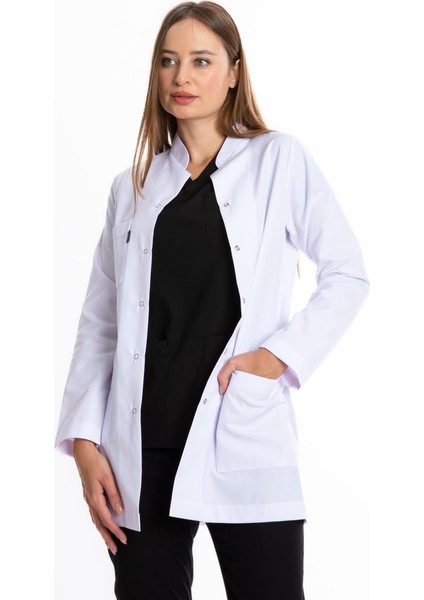 Beyaz Tunik Boy, Uzun Kol, Hakim Yaka, Doktor Önlüğü modelleri