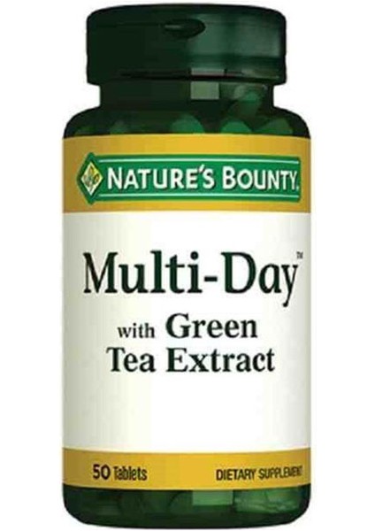 Multi Day With Green Tea Extract 50 Tablet