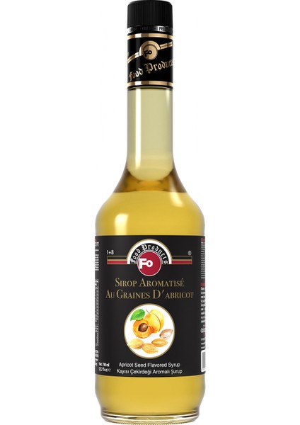 Kayısı Çekirdeği Aromalı Şurup 700 ml