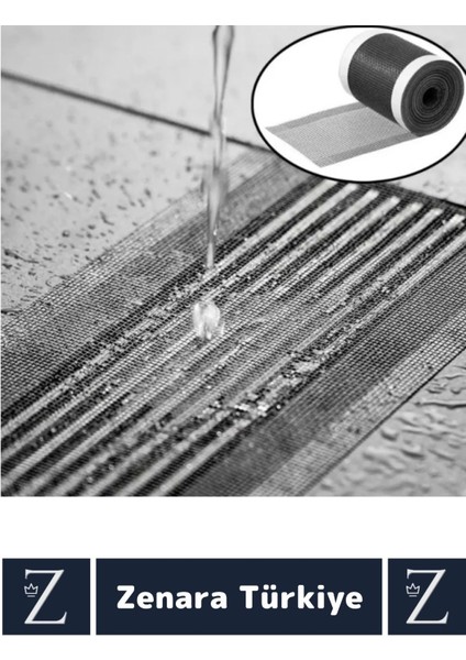 Suya Dayanıklı 0.55 mm Delikli Sineklik Tamir Kiti Gider Süzgeci Saç Kıl Ayırıcı 12 cm x 4 Metre modelleri