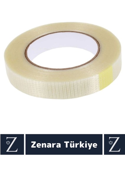 Premium Yüksek Mukavemetli Iz Bırakmaz Ip Ağ Takviyeli Çok Güçlü Lifli Kopmaz Koli Bandı 20 mt X3 Ad fiyatları