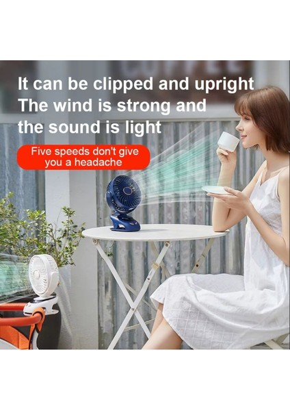 Mandallı Şarjlı Fan Mini Klima Vantilatör Ev Araç Bebek Arabası LED Ekranlı Serinletici Fan modelleri
