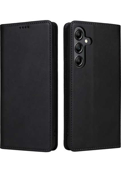 Samsung Galaxy A15 Pu Deri Standlı Telefon Kapağı (Yurt Dışından)