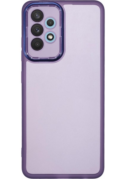Samsung Galaxy M32 5g / A32 5g Elektroliz Kamera Çerçevesi Tpu Telefon Kapağı (Yurt Dışından)