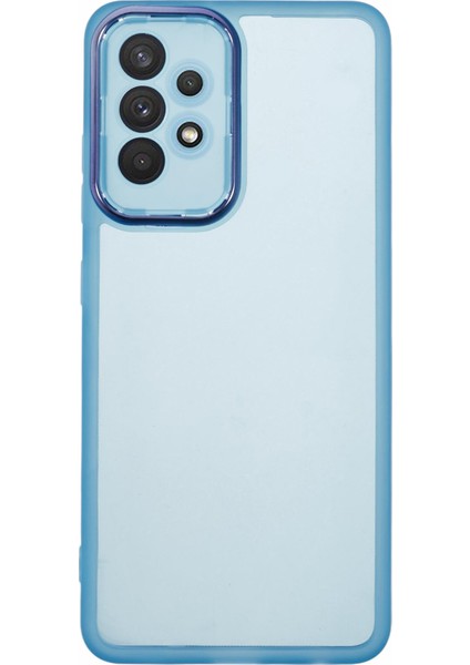 Samsung Galaxy M32 5g / A32 5g Elektroliz Kamera Çerçevesi Tpu Telefon Kapağı (Yurt Dışından)