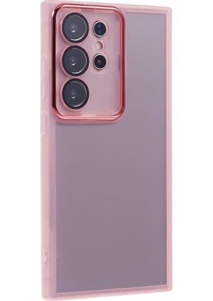 Samsung Galaxy S22 Ultra 5g Elektroliz Kamera Çerçevesi Tpu Telefon Kapağı (Yurt Dışından)