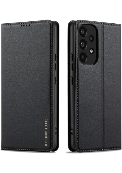 Samsung Galaxy A52S 5g / A52 Pu Deri Cüzdan Standlı Telefon Kapağı (Yurt Dışından)