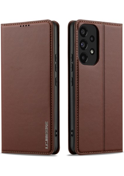 Samsung Galaxy A52S 5g / A52 Pu Deri Cüzdan Standlı Telefon Kapağı (Yurt Dışından)