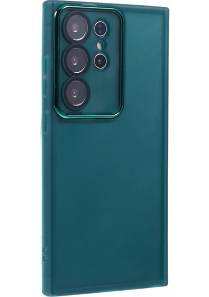 Samsung Galaxy S22 Ultra 5g Elektroliz Kamera Çerçevesi Tpu Telefon Kapağı (Yurt Dışından)