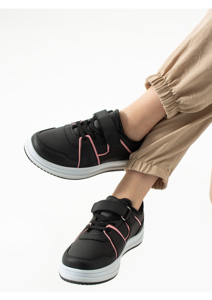 Sneaker Çocuk Spor Ayakkabı Rahat Esnek Ergonomik Okul ve Dışarısı Için Uygun Suya Dayanıklı
