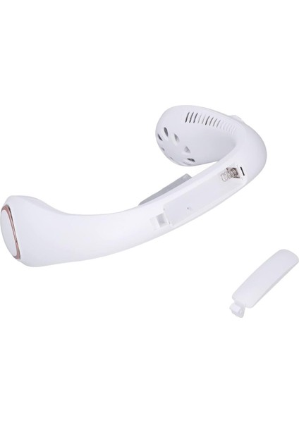 Boyuna Takılan Fan Mini Klima Serinletici Vantilatör LED Ekranlı 3 Seviye Şarjlı Boyunluk Fan