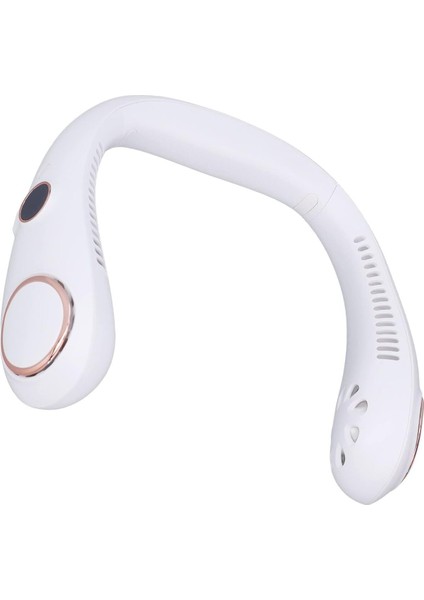 Boyuna Takılan Fan Mini Klima Serinletici Vantilatör LED Ekranlı 3 Seviye Şarjlı Boyunluk Fan