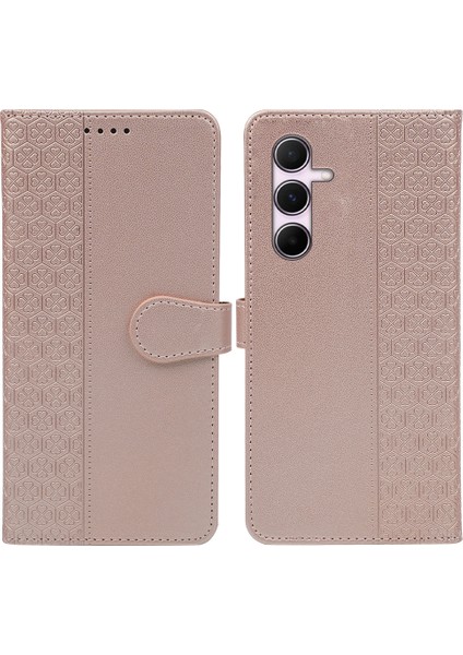 Samsung Galaxy A15 5g / A15 4g Manyetik Toka Deri Telefon Kapağı (Yurt Dışından)