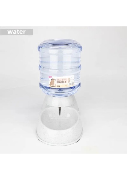 Büyük Kapasiteli Pet Besleyici Kaseleri Küçük Köpek Mesih Kasesi Otomatik Su Dağıtıcı Kedi Kaseleri Evcil Hayvan Besleme Kaseleri Içecek Su Kasesi Renk: CW022-3 (Yurt Dışından)