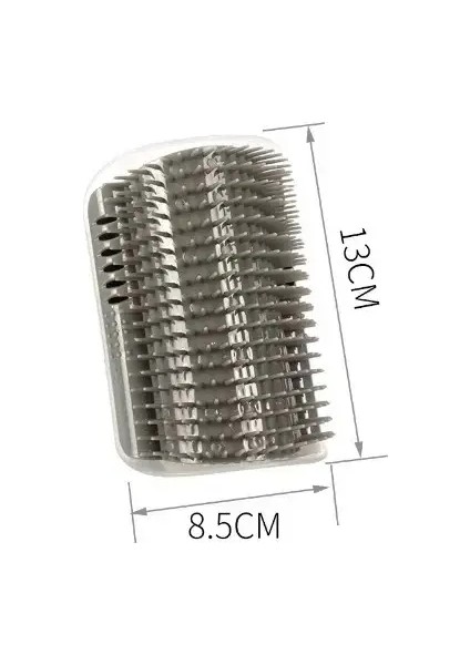 Kedi Köşesi Fırça Tarak Masajı Için Kedi Yayı Plastik Kazıyıcı Kedi Tüyü Temizleme Tarak Bakım Seti Kedi Nanesi Içerir Kedi Kendisi Temizleyici Kedi Malzemesi Renk: Siyah (Yurt Dışından)