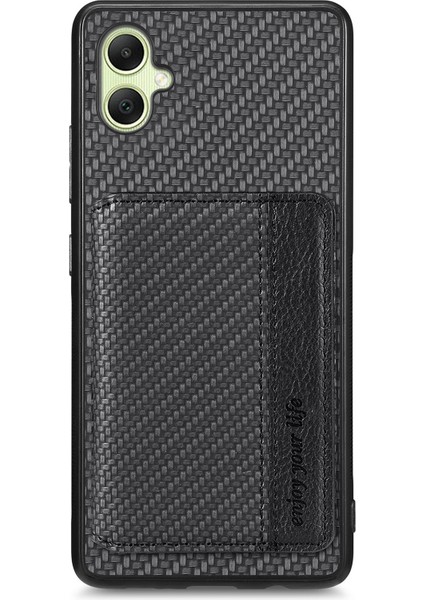 Samsung Galaxy A05 4g Kickstand Kart Yuvaları Deri+Pc+Tpu Telefon Kapağı (Yurt Dışından)
