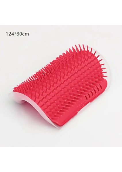 Kedi Banyo Fırçası Masaj Aracı Kendiliğinden Temizlenen Evcil Hayvan Tüyü Sökücü Duvara Monte Tiyaklı Tarak Uzun Tüylü Kediler Için Güzellik Malzemeleri Renk:yeşil 124X80CM (Yurt Dışından)