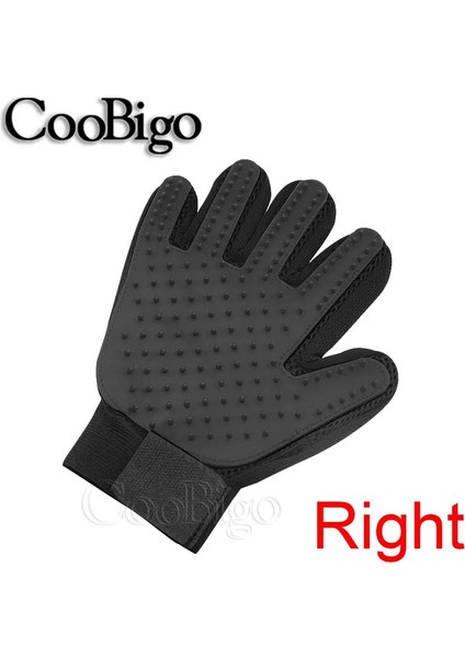 Silicone Evcil Köpekler Kedi Bakım Eldiveni Tırnaklı Yüksek Saç Dökücü Temizleme Hayvan Saçı Sökücü Fırça Tırmalayıcı Evcil Hayvan Tarak Masajı Renk:siyah (Yurt Dışından)