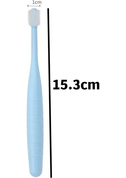 Pet Toothbrush Köpek Diş Fırçası Köpek Diş Temizleme Küçük Başlı Diş Fırçası Köpekler Ağız Oral Bakım 360 Derece Köpek Diş Fırçaları Renk:c (Yurt Dışından)