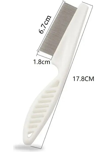 Pet Kombi - Kedi Köpek Saç Fırçası Parazit Giderici Masaj, Taşınabilir Bakım Aracı Renk:tarak M (Yurt Dışından)