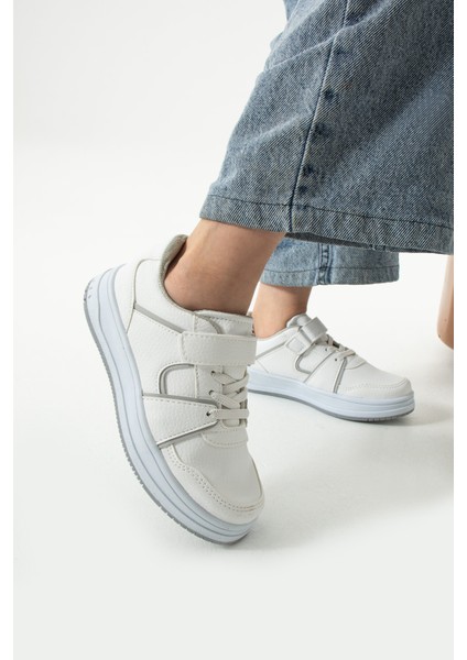 Sneaker Çocuk Spor Ayakkabı Rahat Esnek Ergonomik Okul ve Dışarısı Için Uygun Suya Dayanıklı