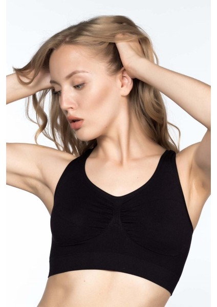 Siyah Mı Emay 4001 Soft Sporcu Büstiyer