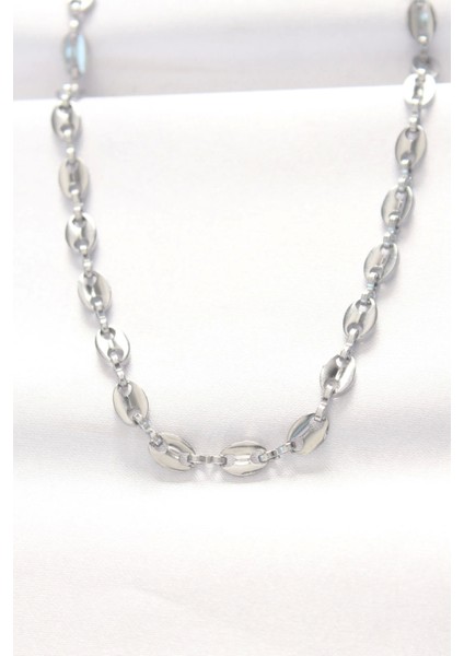 316L Çelik Silver Renk Gemici Zincir Kolye - TJ-BKO8524