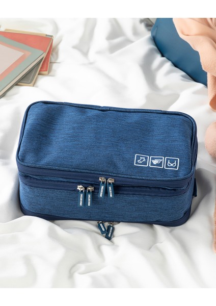 Steve Organizer 27 x 15 x 12 cm Lacivert