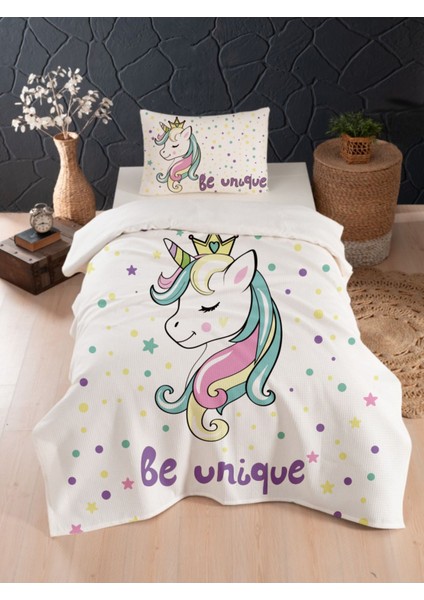 Tek Kişilik Pike, Yatak Örtüsü Bebek ve Çocuk Odası Pikesi