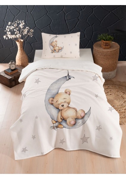 Tek Kişilik Pike, Yatak Örtüsü Bebek ve Çocuk Odası Pikesi