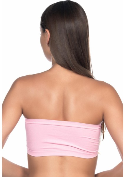 Pembe Mı Emay 4002 Soft Straplez Büstiyer