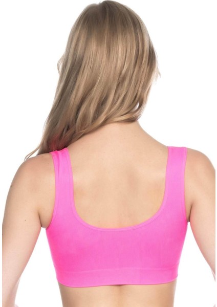 Neon Fuşya Mı Emay 4005 Soft Kalın Askı Büstiyer