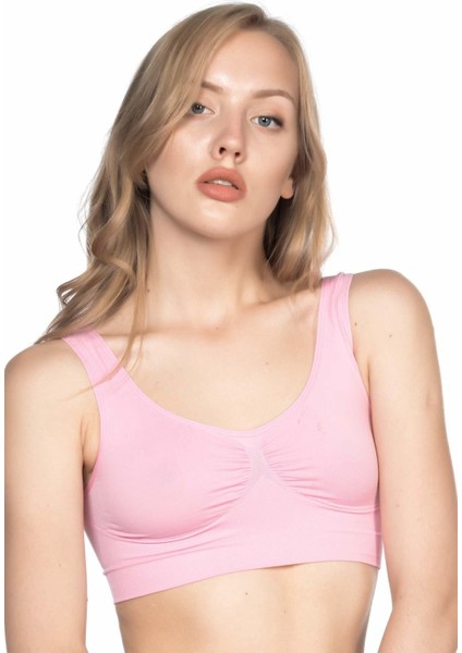 Pembe Mı Emay 4005 Soft Kalın Askı Büstiyer