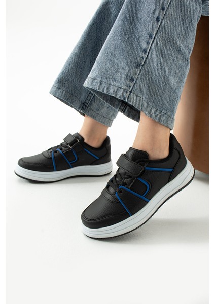 Sneaker Çocuk Spor Ayakkabı Rahat Esnek Ergonomik Okul ve Dışarısı Için Uygun Suya Dayanıklı