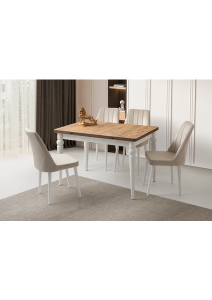 Royal Masa, Lira Sandalye, Dışbudak, 120 x 80