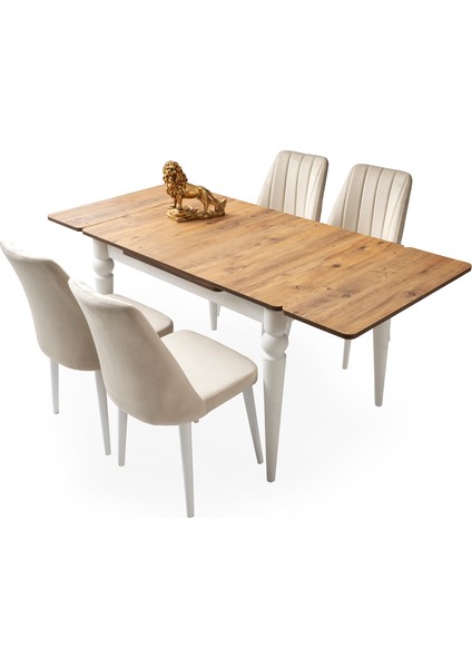 Royal Masa, Lira Sandalye, Dışbudak, 120 x 80 modelleri