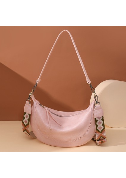 Hilal Çantası Vintage Kadın Çantası Tek Omuz Messenger Çantası (Yurt Dışından)