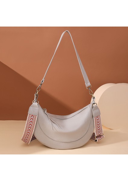 Hilal Çantası Vintage Kadın Çantası Tek Omuz Messenger Çantası (Yurt Dışından)