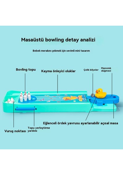 Masa Oyunları Entelektüel Çocuk Ördek Yavrusu Fırlatma Topu (Yurt Dışından)
