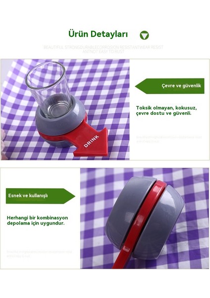 Yaratıcı Eğlence Ok Döner Tabla Sahası Içecek (Yurt Dışından)