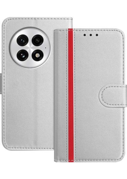 Oneplus 13 Manyetik Tokalı Cüzdan Standı Deri Kapak (Yurt Dışından)