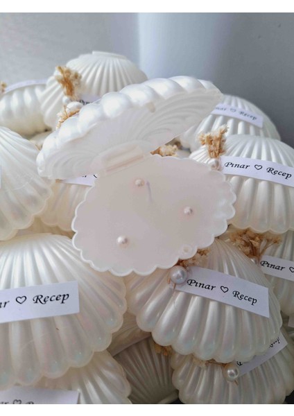 Istiridye Mum Nişan,nikah,söz,hediyelik 20 Adet