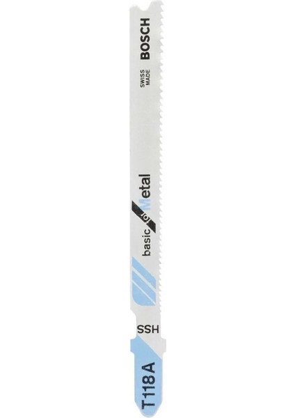- Ekonomik Seri Metal İçin T 118 B Dekupaj Testeresi Bıçağı - 5'Li Paket