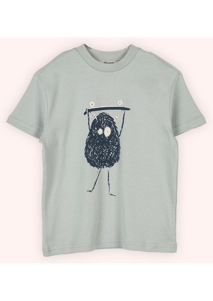 Erkek Çocuk Baskılı Yeşil Pijama Takımı fiyatları