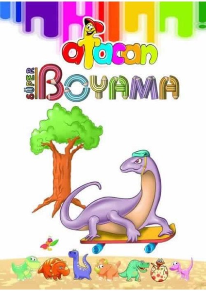 Afacan Süper Boyama (10'lu Kitap)