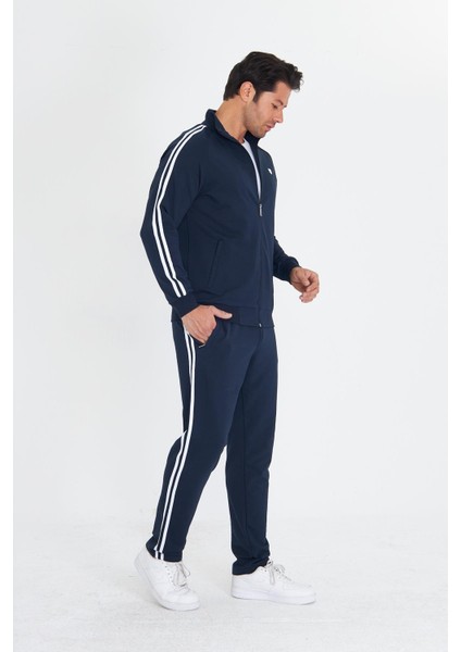 Erkek Pamuklu Eşofman Takımı Lacivert 201550-L modelleri